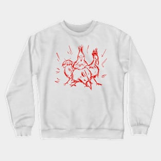 The Bad Birds (Red) Crewneck Sweatshirt